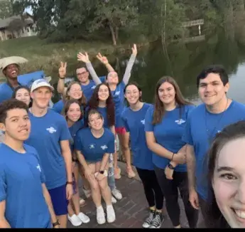 TCW social outing with students