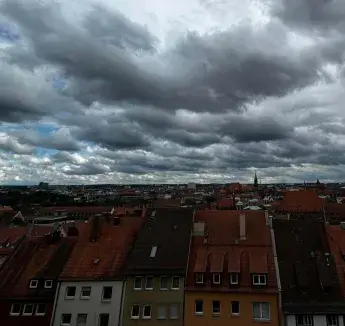 Cloudy day in nuremberg