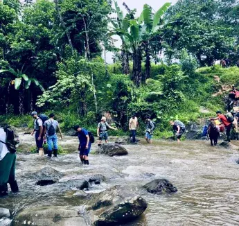 Obstacles Traversed Together in the Middle of the Mountainous Jungle of Panama, by Dillon Cardinale, School of Medicine​