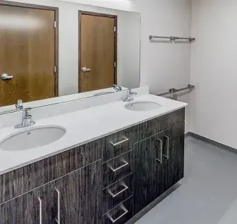 Magis Hall bathroom