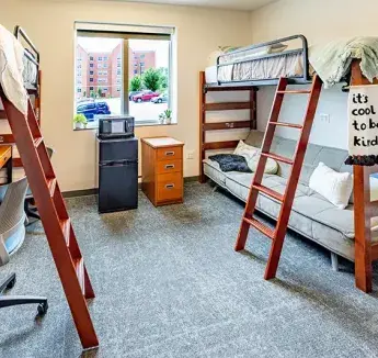 Graves Hall bedroom space