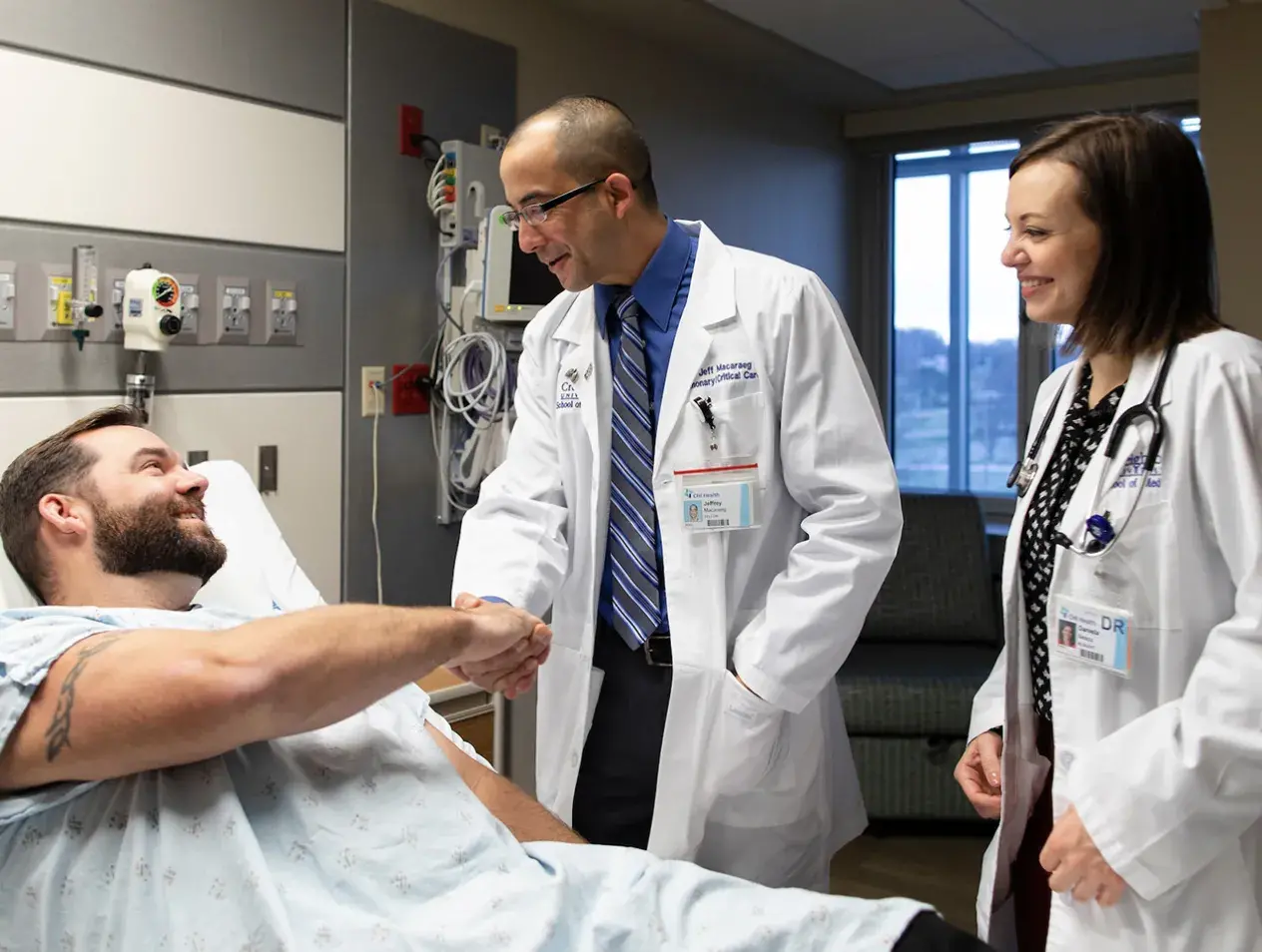 Fellows with patient