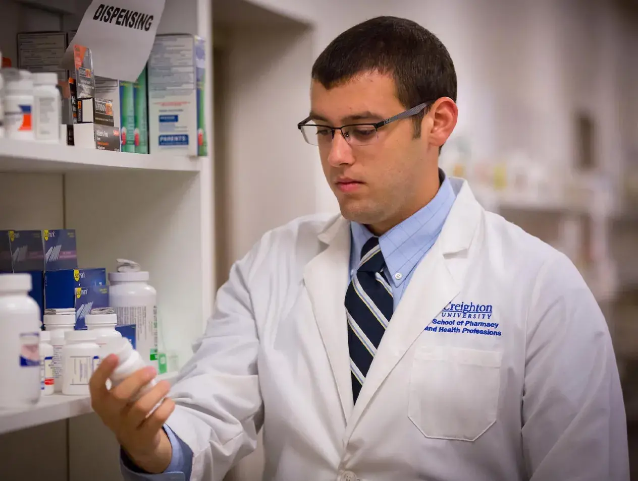 Male Pharmacy student