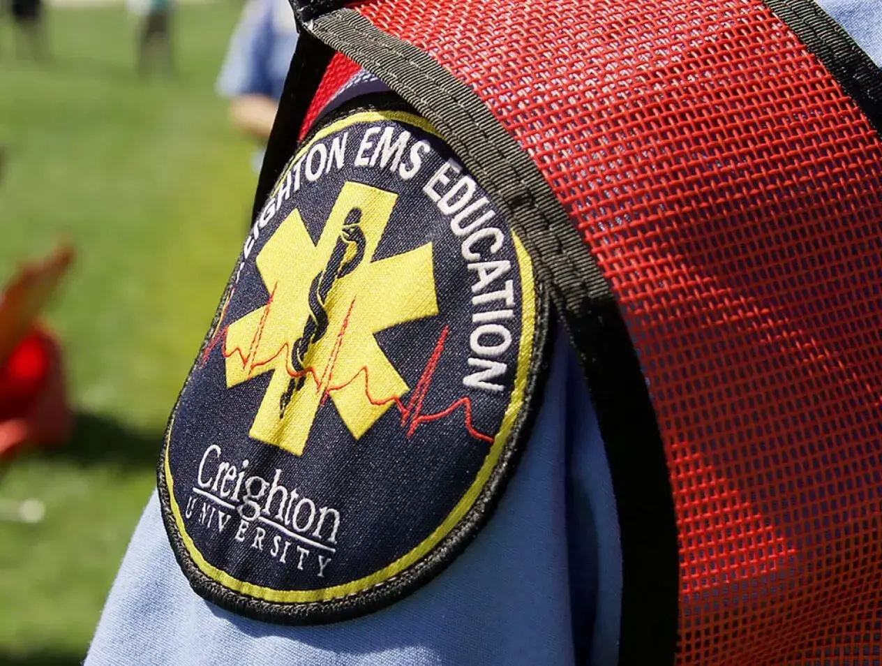 Creighton EMS Education shirt patch