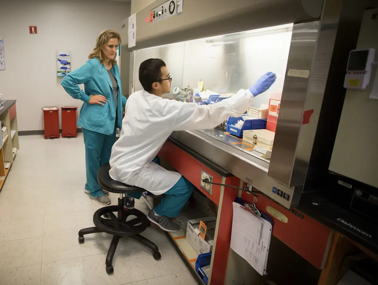 Pathology lab