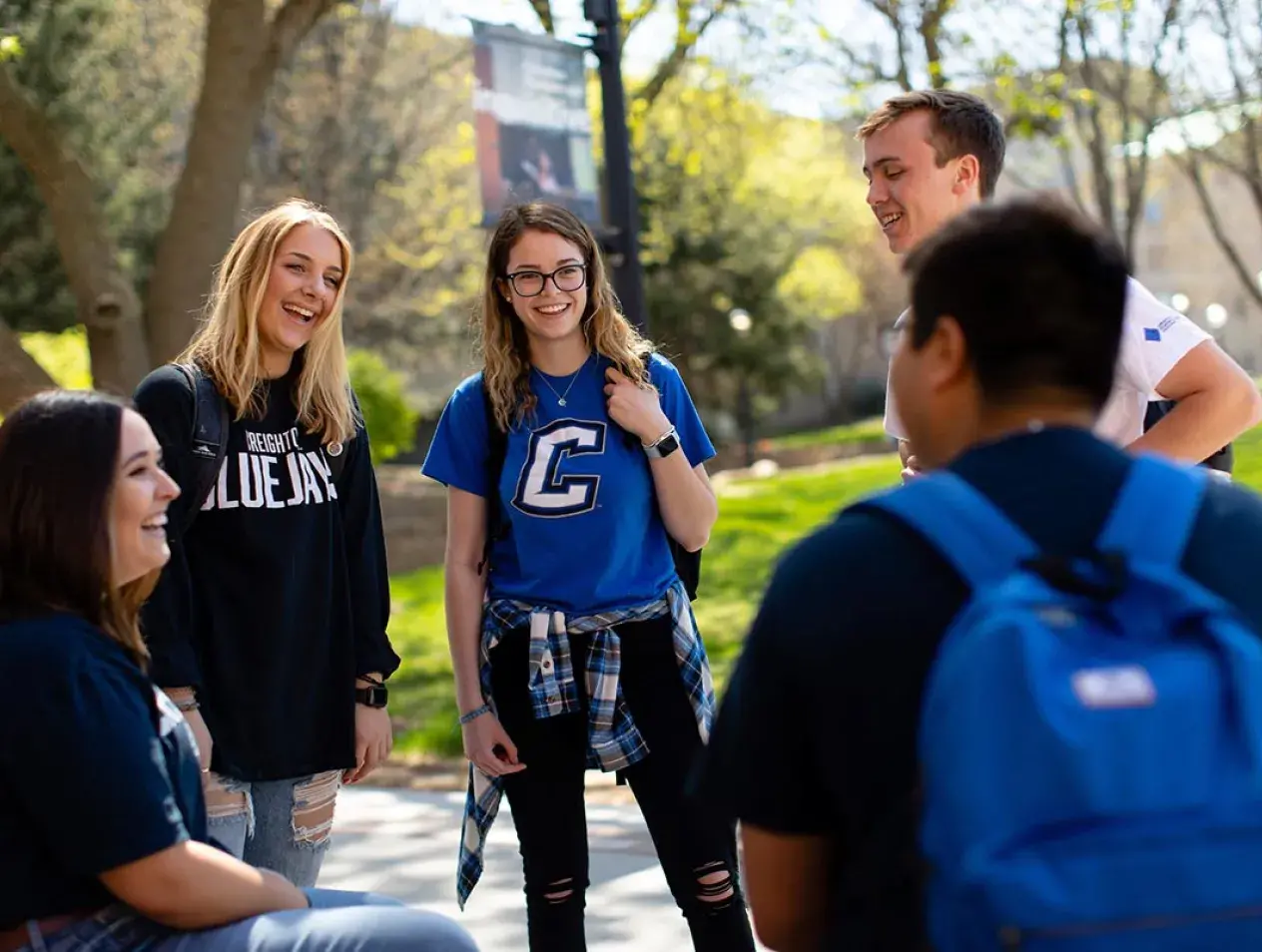 Students outside