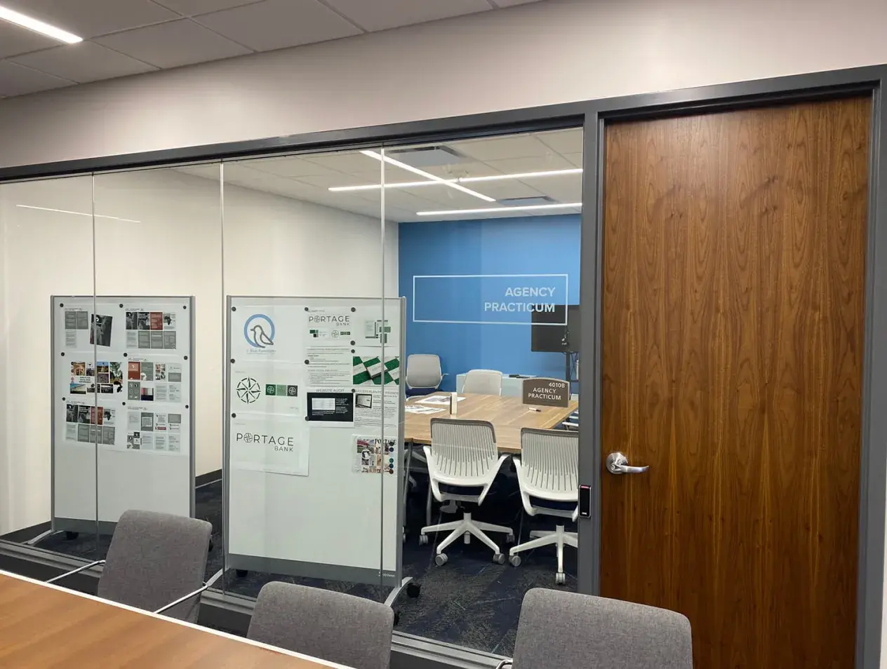 J Blue Practicum office area