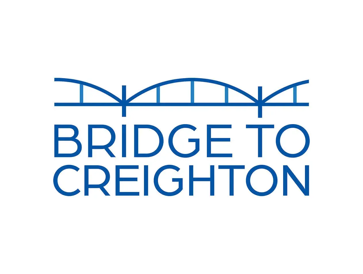 Bridge to Creighton logo