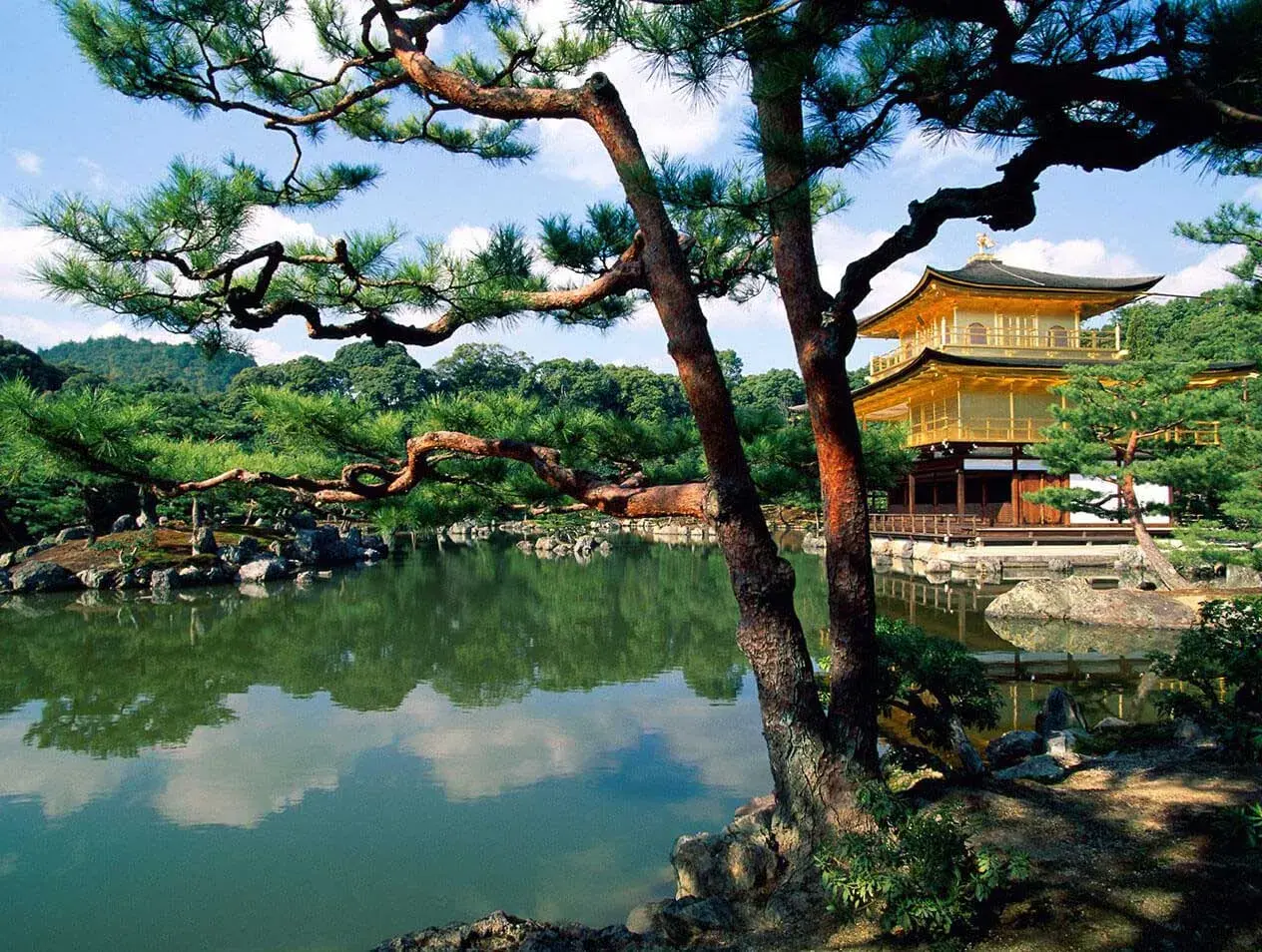Kinkaku-ji Temple in Kyoto, Japan