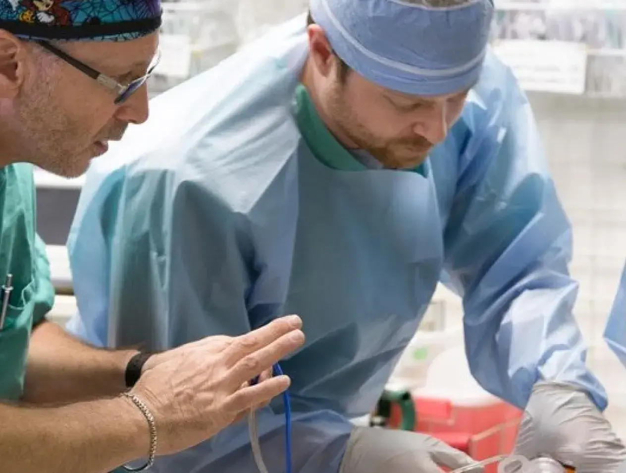 ICU procedure at valleywise 