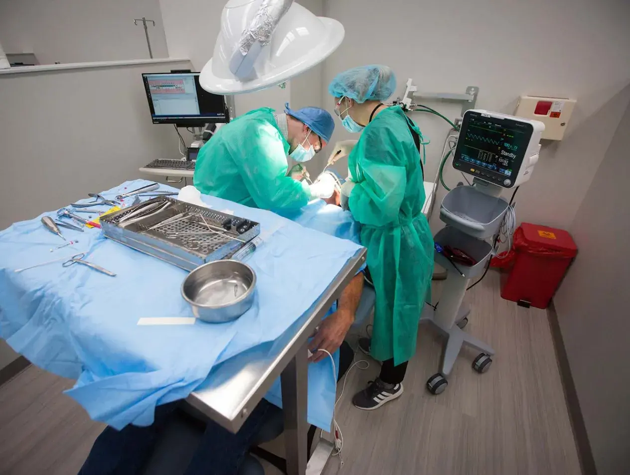 Dental surgery in Creighton Dental Clinic