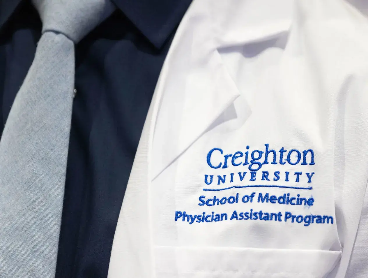 PA white coat badge