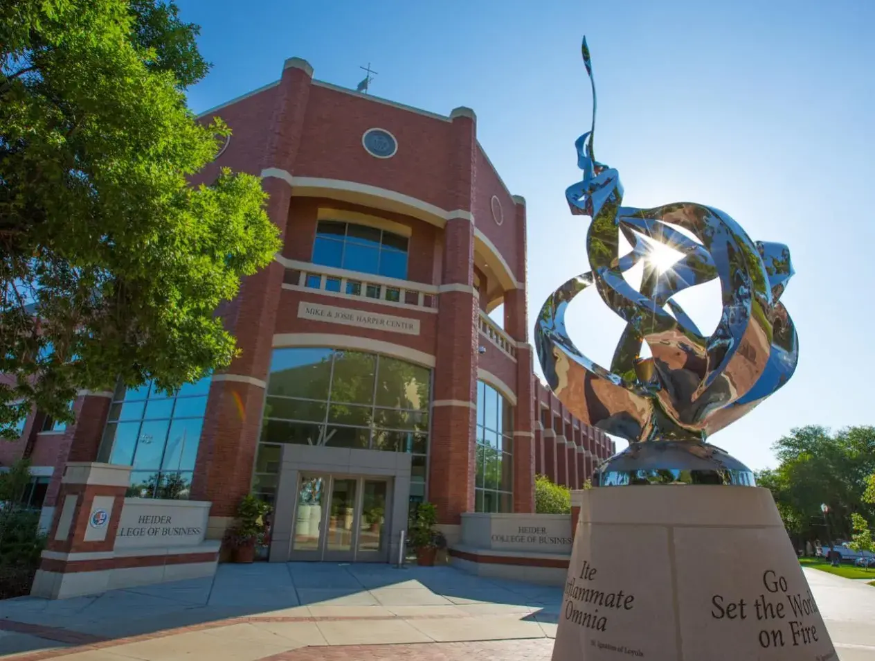 Heider-College-of-Business-entrance