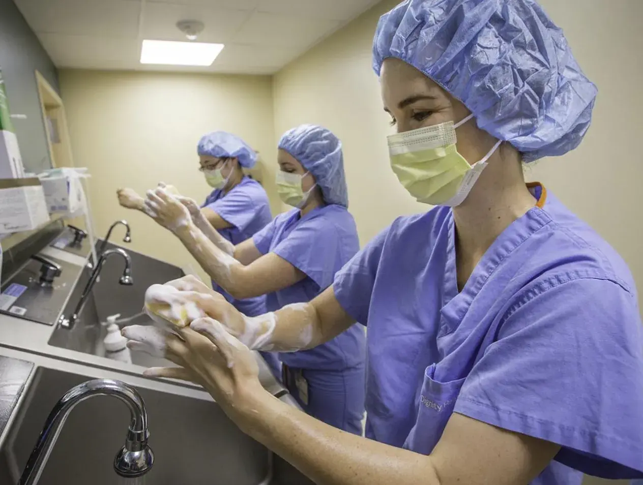 Prepping for surgery