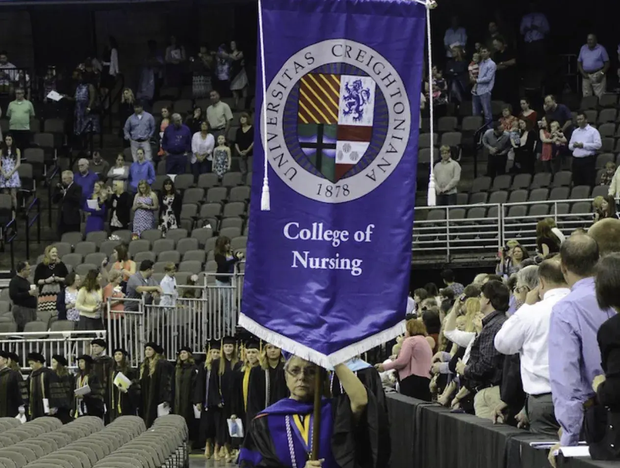 Nursing commencement ceremony