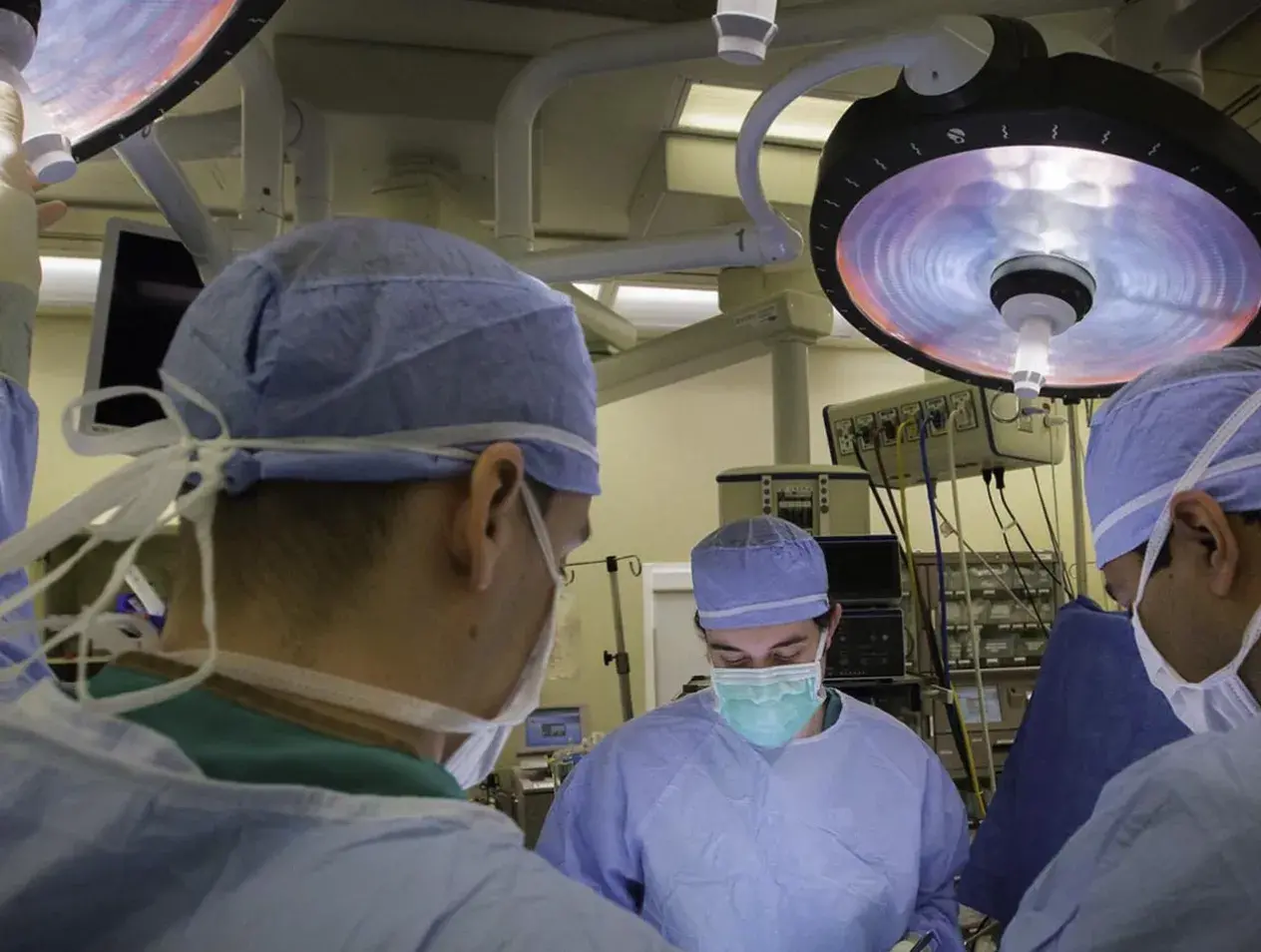 Surgery taking place