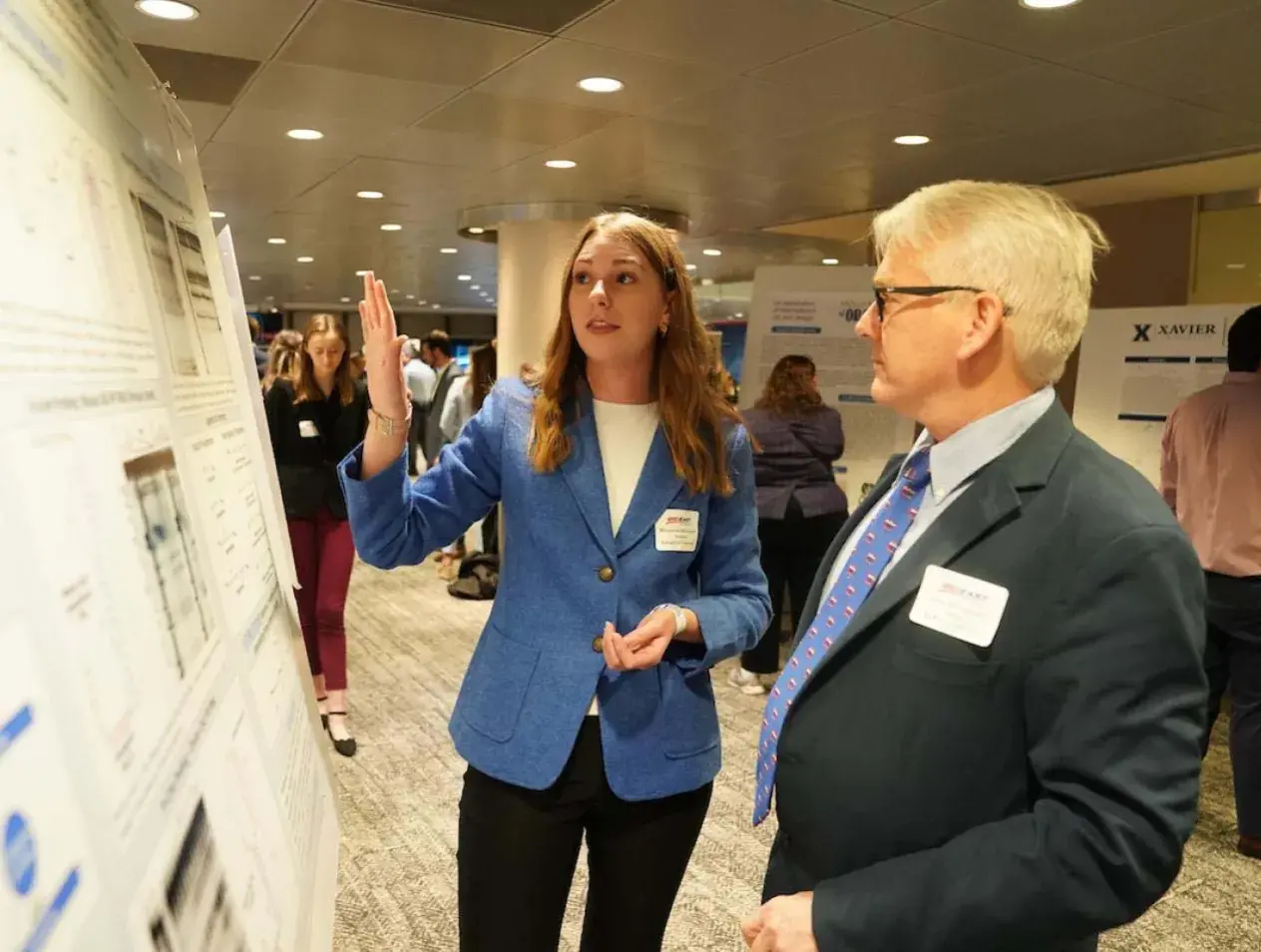 Rhiannon McCracken research poster presentation