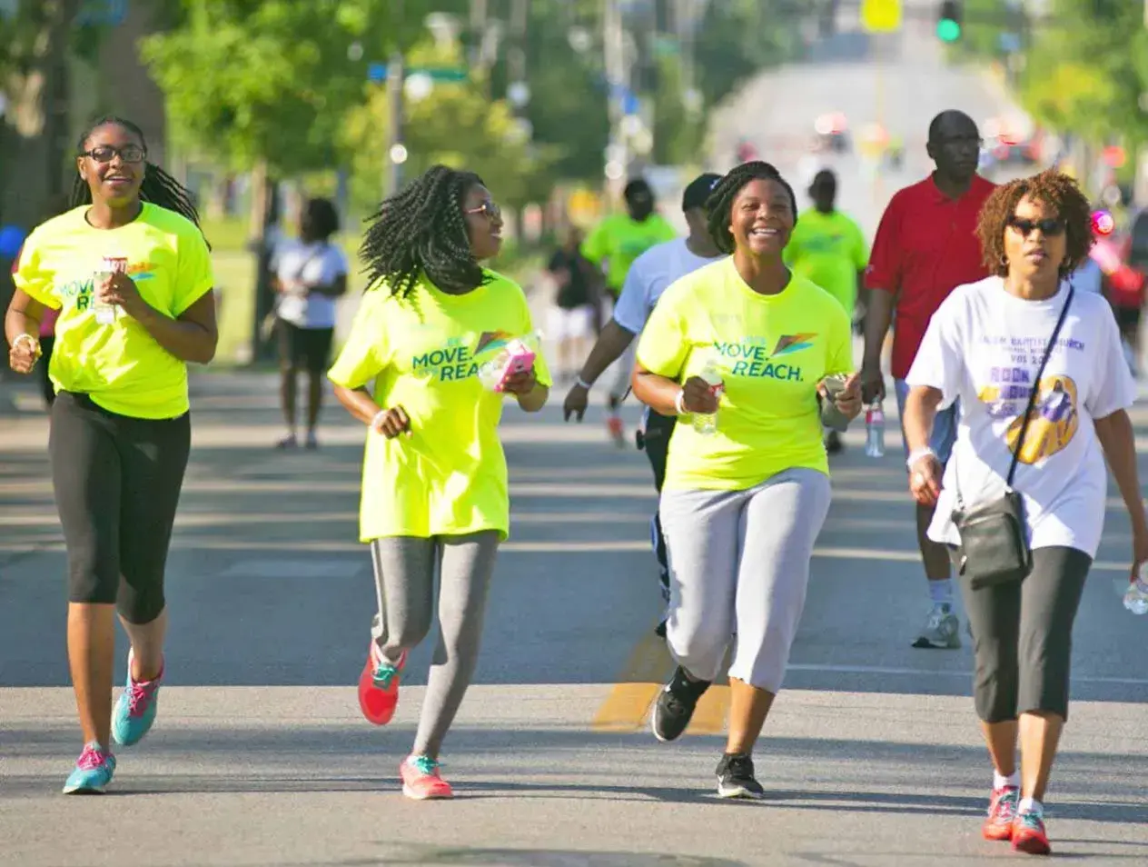 REACH Physical Activity Day Runners