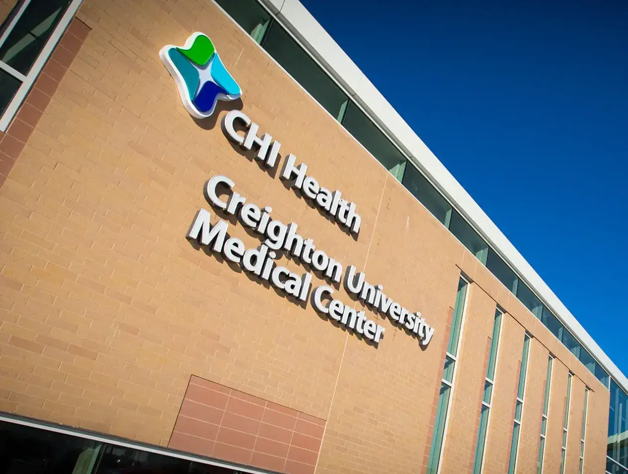 Exterior of Creighton University Medical Center
