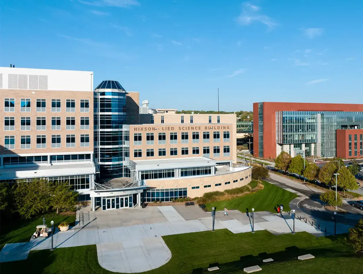 Exterior of building facilities.