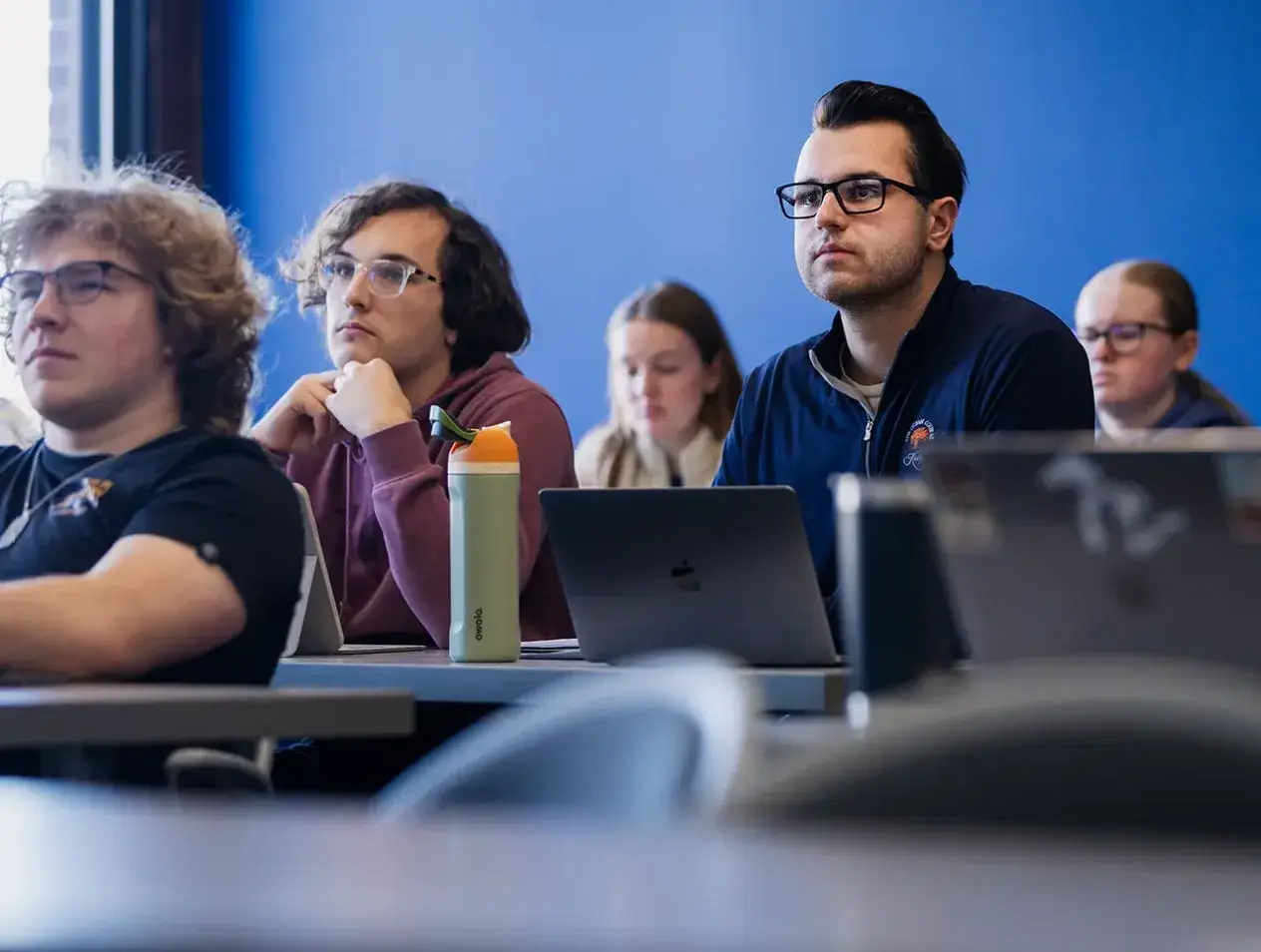 Students in class