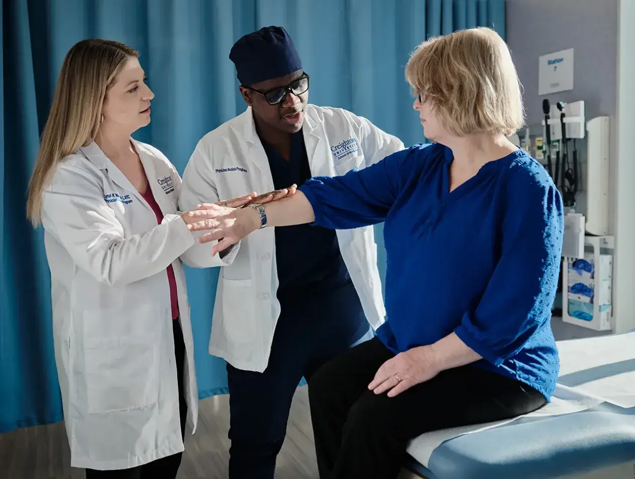 Clinical patient examination