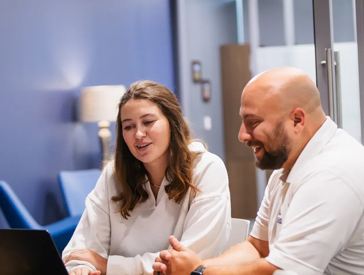 Student meeting in the Career center