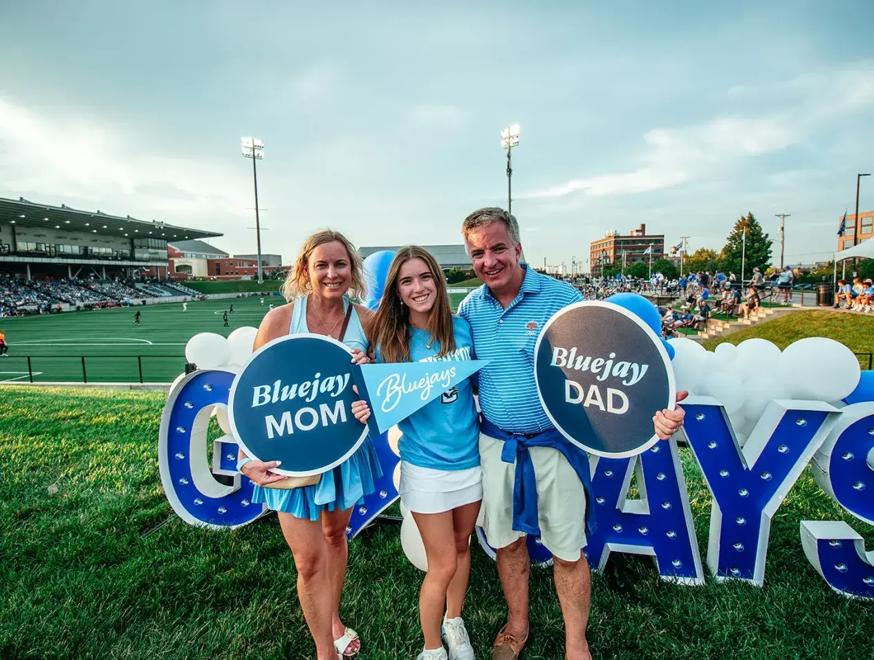 Family at Creighton Days