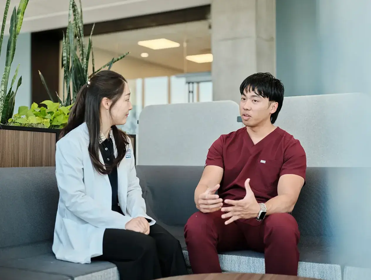 Health Sciences student discussion
