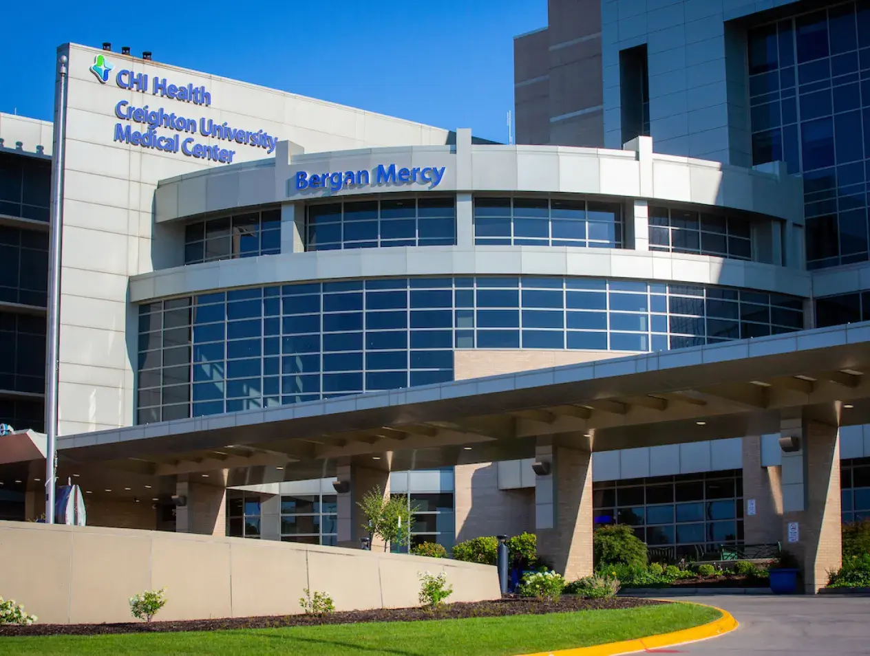 Exterior of hospital