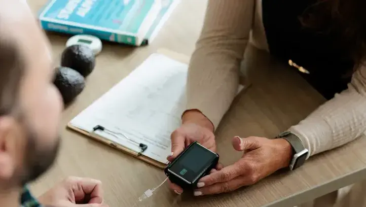 Using technology in health care professions.