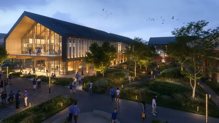 Rendering of The Bill on Creighton campus.
