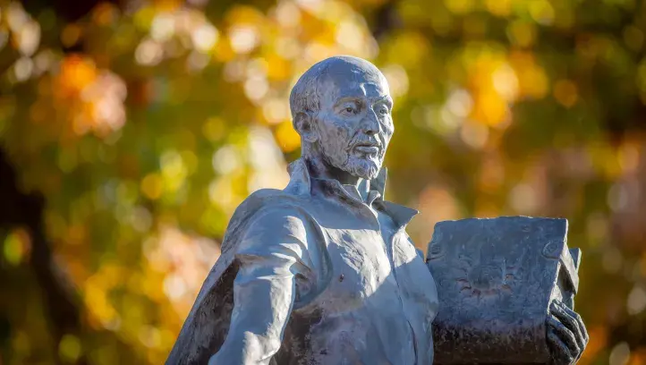 Saint Ignatius of Loyola statue