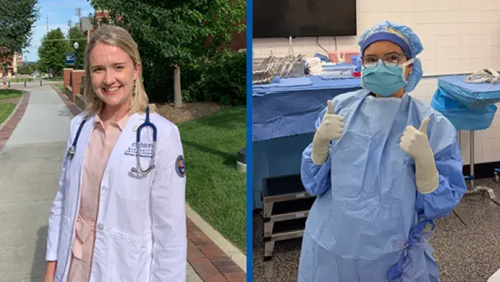 Caroline Lewis & Laura Cogua headshots