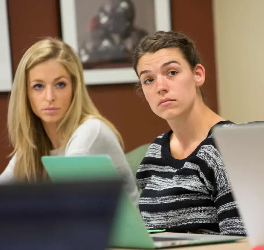 Students in classroom