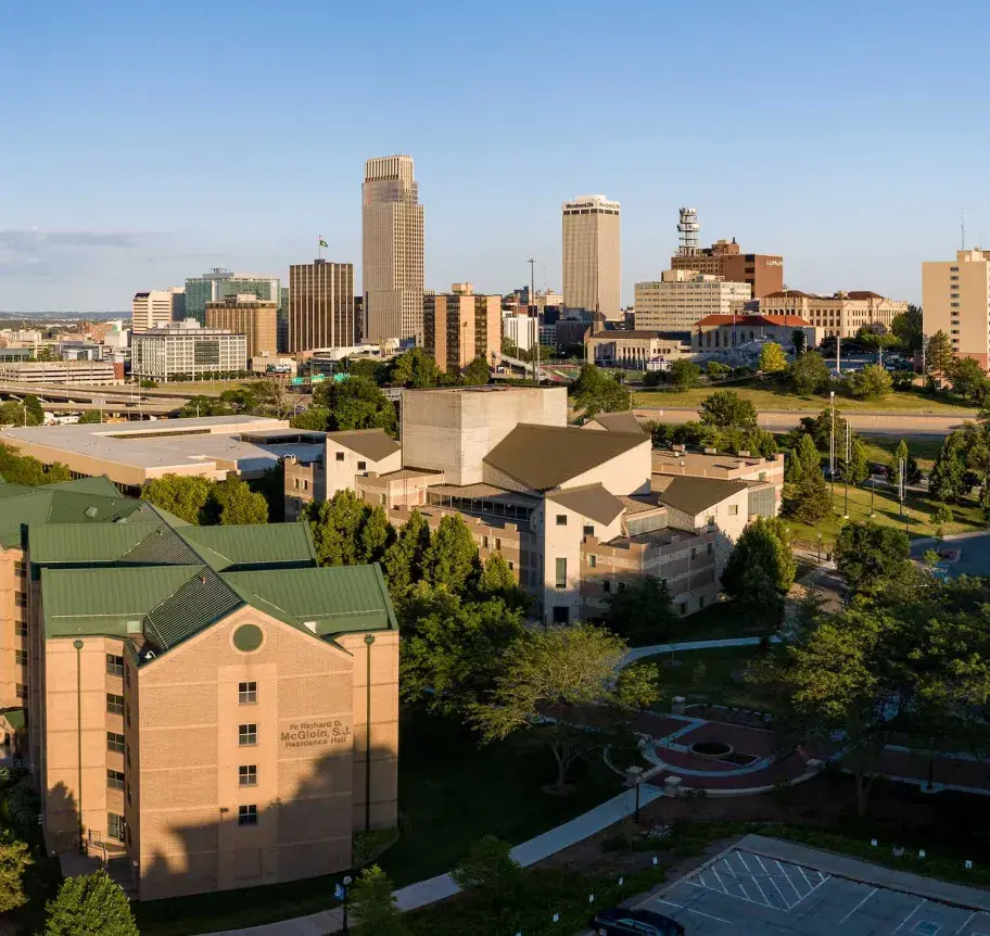 Lied Education Center for the Arts on the Creighton campus