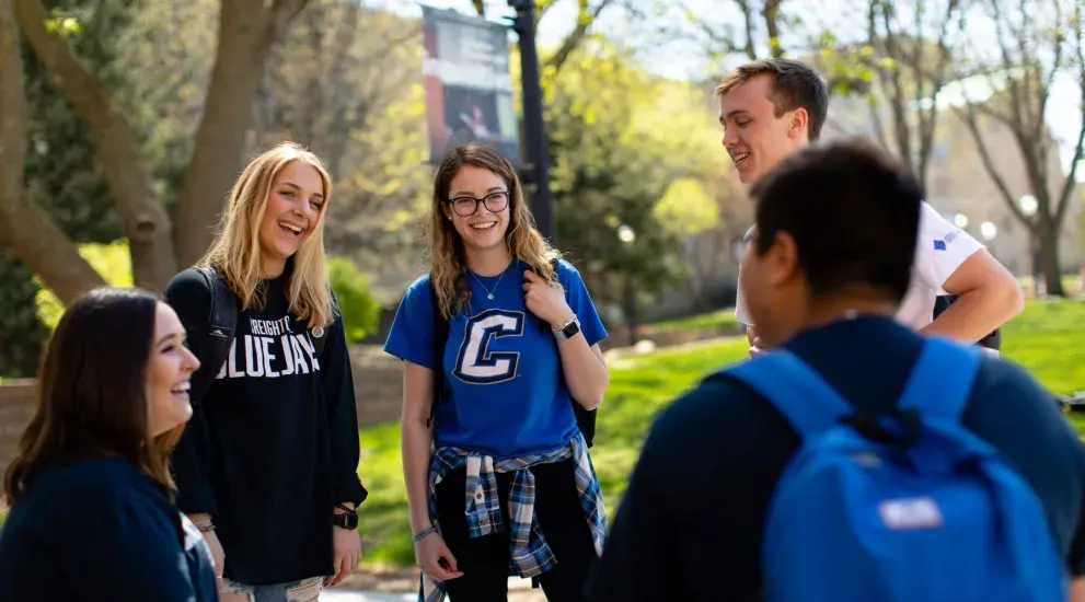 Students outside