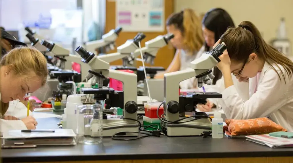 Students in Lab