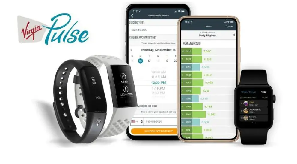 Virgin Pulse Wellness app