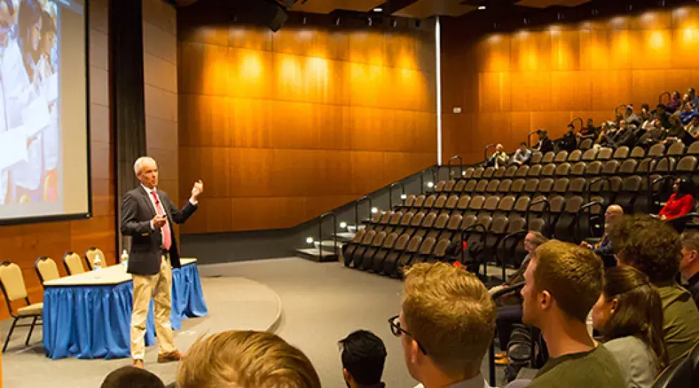 Humane health speaker at Creighton