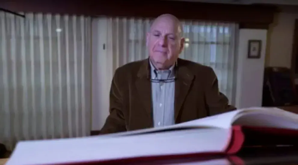 Video thumbnail featuring Leonard Greenspoon with the St. John's Bible