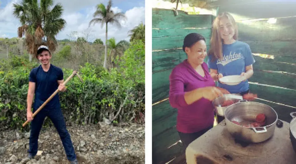 Students in the Encuentro Dominicano program