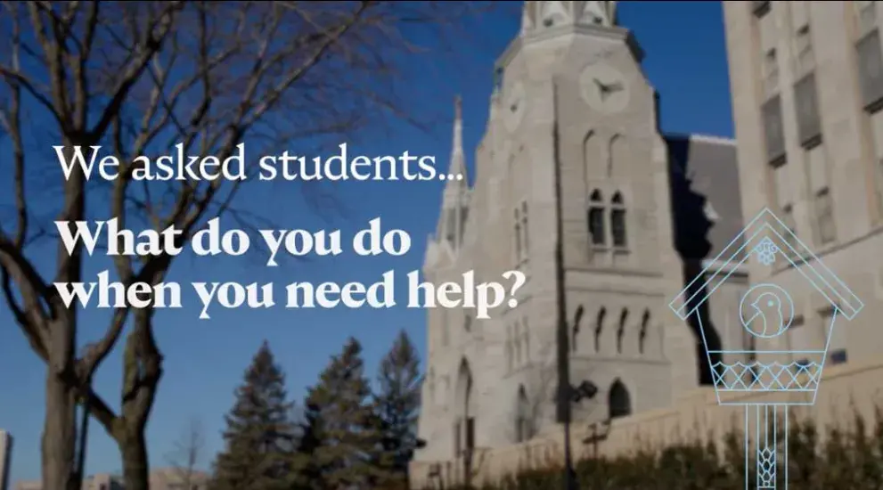 What do you do when you need help?