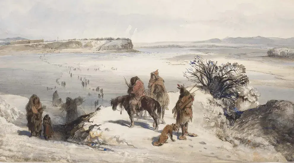 Karl Bodmer painting