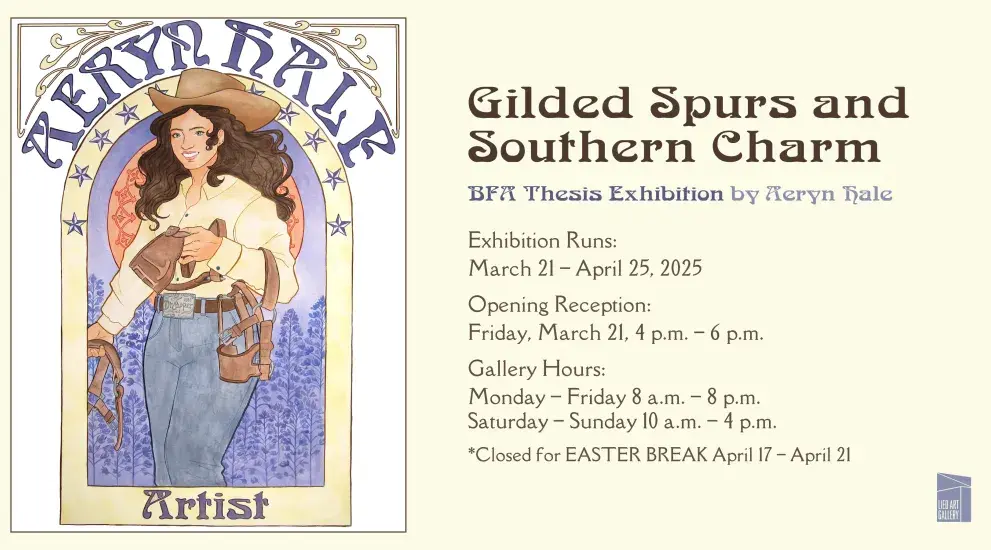 Gilded Spurs and Southern Charm flyer