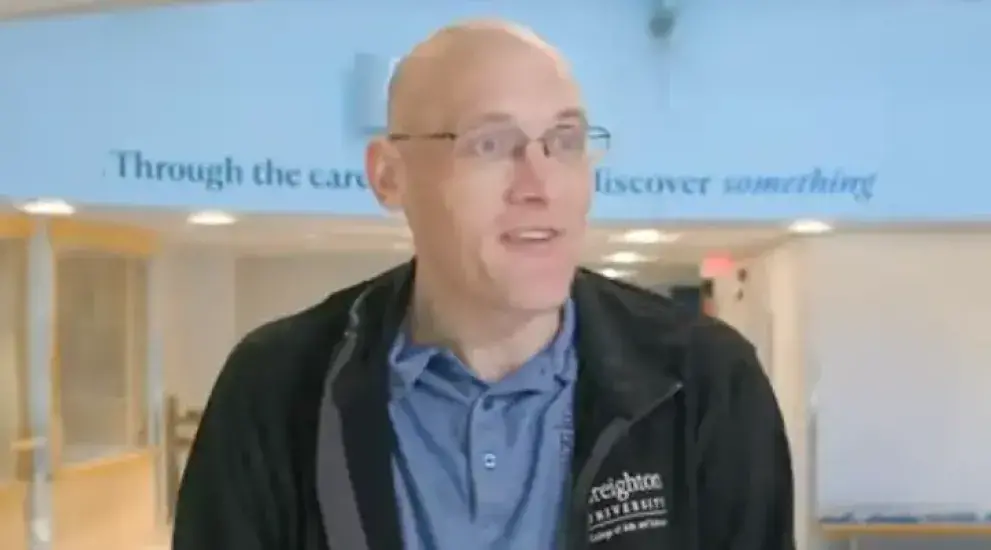 Nathan Pennington describing statistical odds of March Madness brackets.