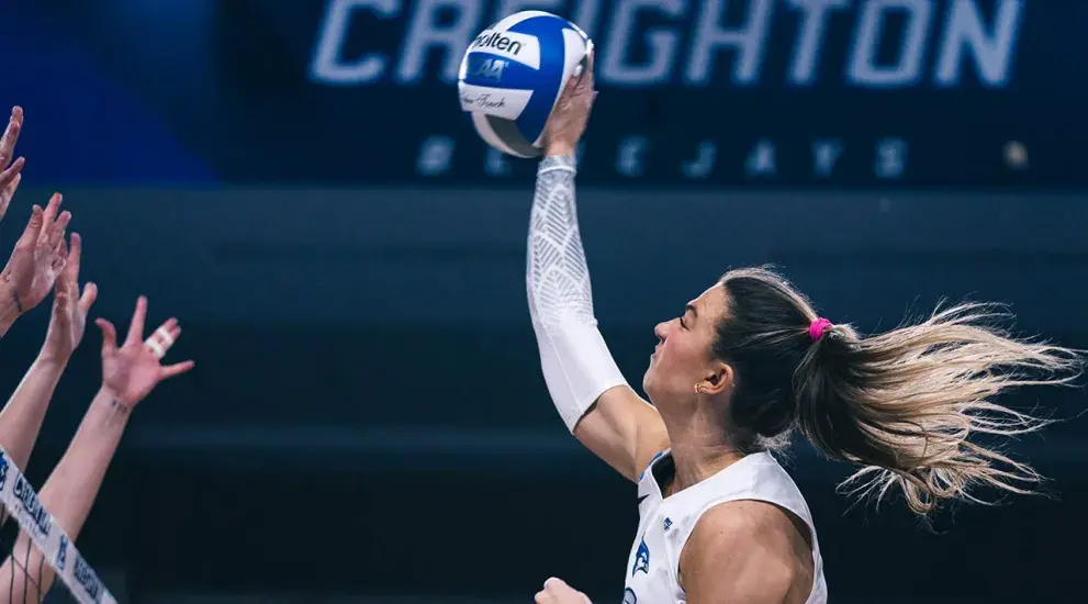 Creighton volleyball player Ava Martin