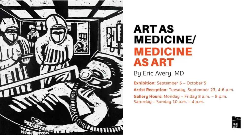 Art as Medicine/ Medicine as Art flyer