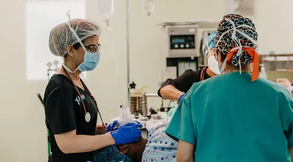 Abroad clinic work