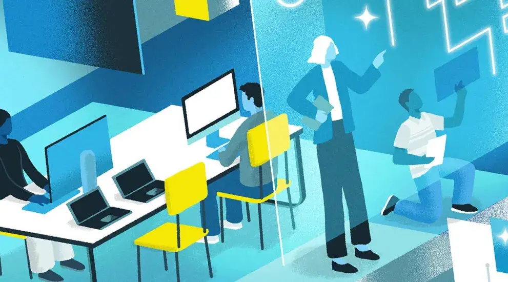 copyright Creighton AI classroom